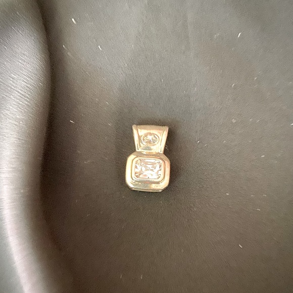 Jewelry - Sterling silver pendant with C Z’s